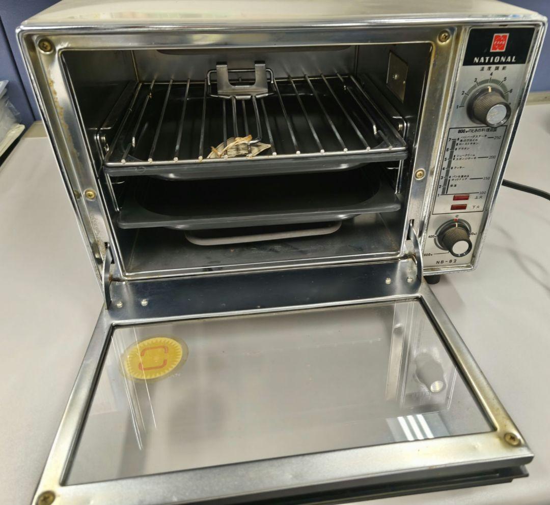 ナショナル(National)オーブンレンジ NB-82 未使用品 レトロ家電