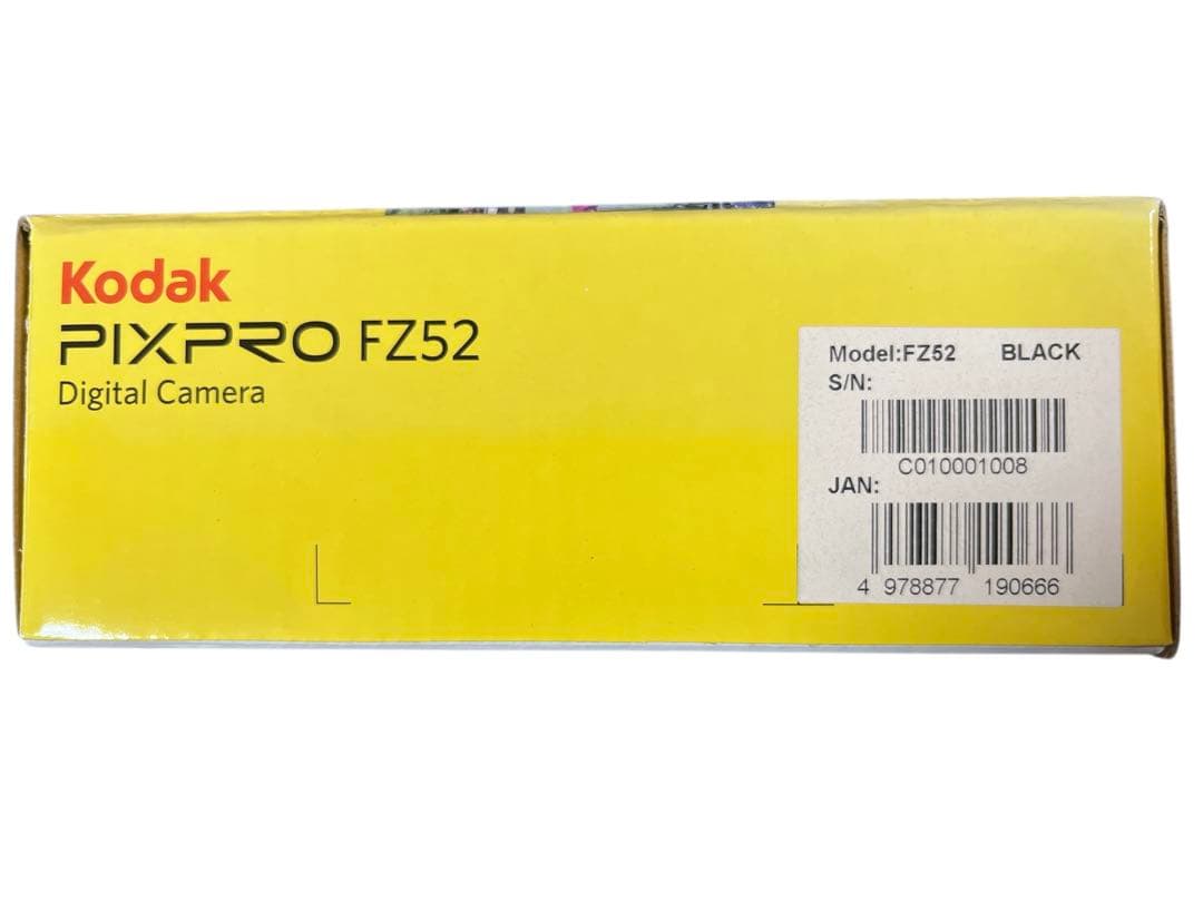 【新品】Kodak コダック PIXPRO FZ52 デジカメ デジタルカメラ