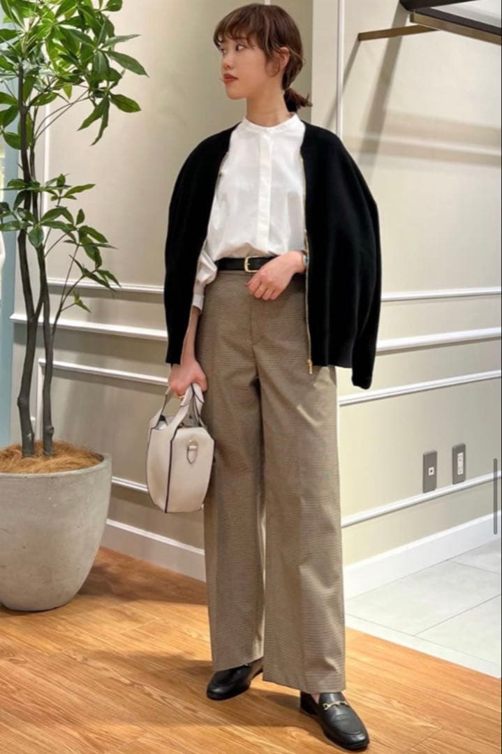 完売　2023年　23区　ヴィスコースストレッチ ニットブルゾン　＋他1点