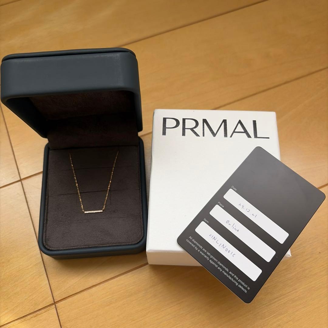 プライマル　PRIMAL ネックレス　K10