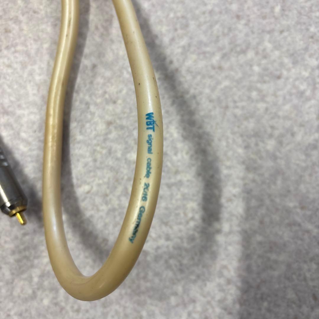 WBT WBT-0108 RCAプラグ ゴールドメッキ 9mmケーブル対応