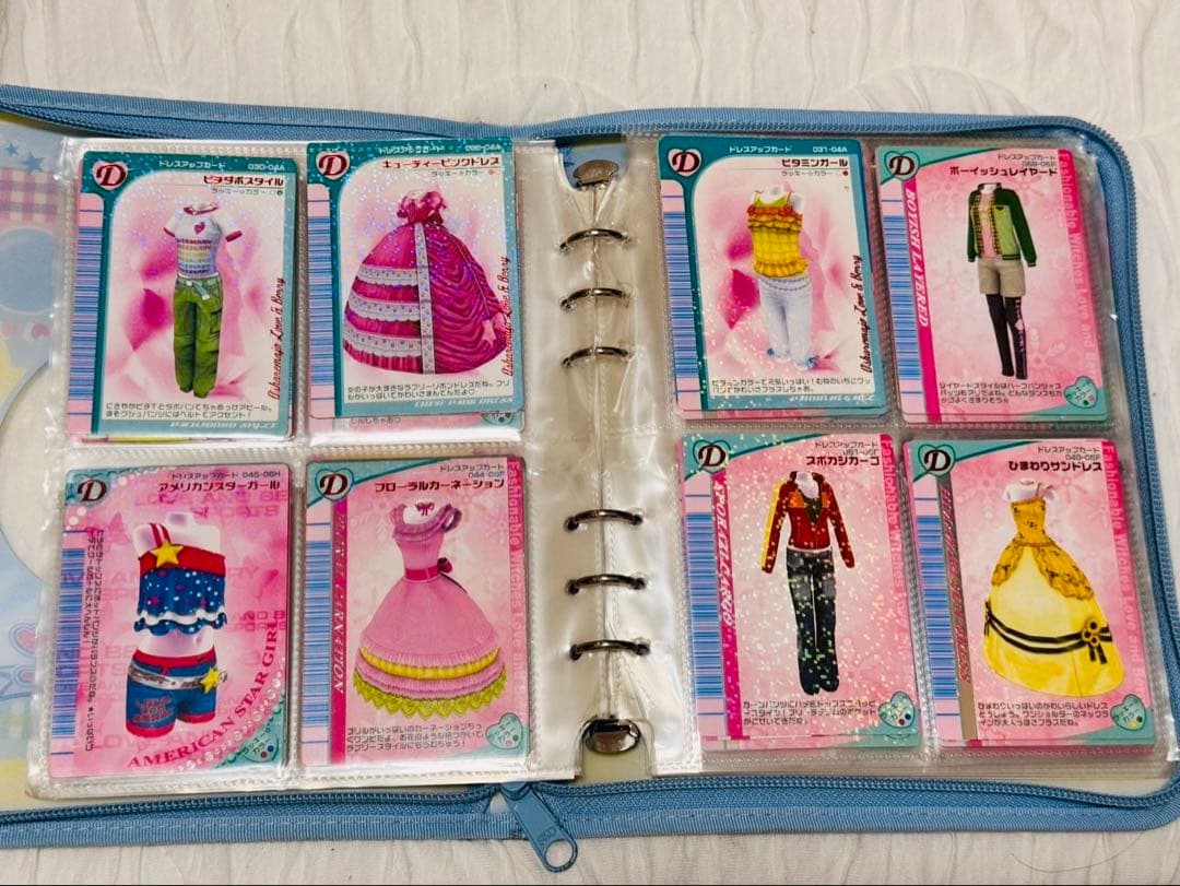 ラブ&ベリー　ホルダー付きカードセット　F