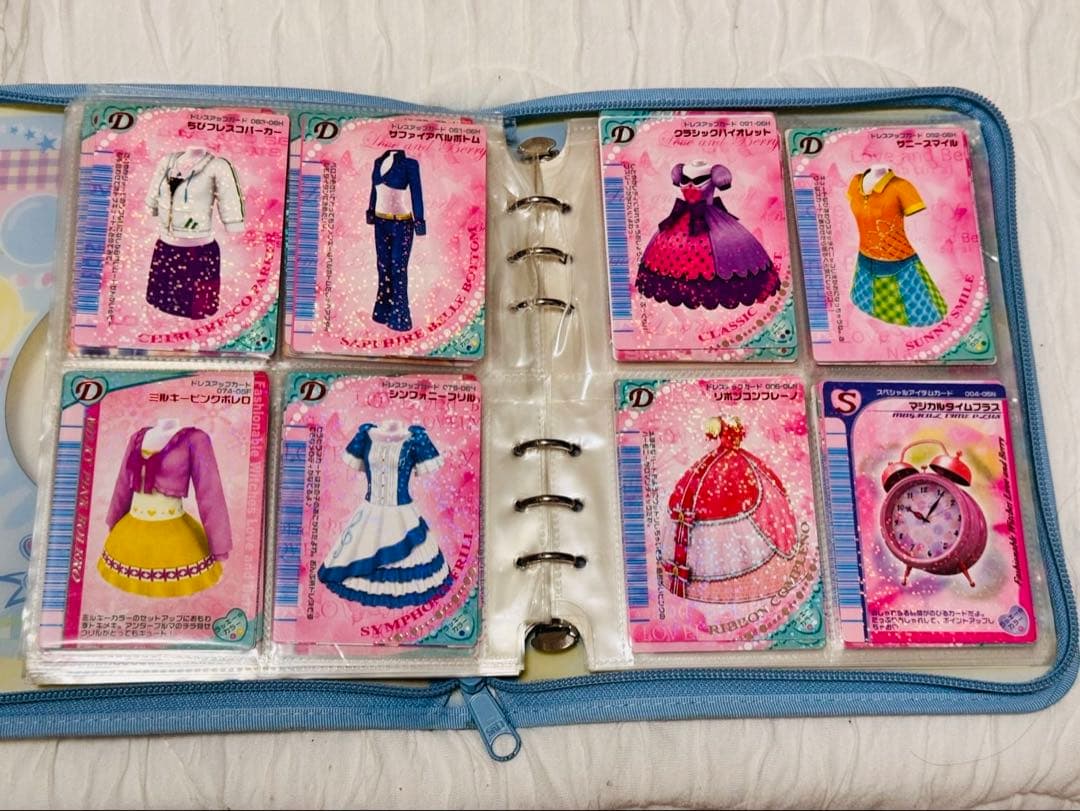 ラブ&ベリー　ホルダー付きカードセット　F