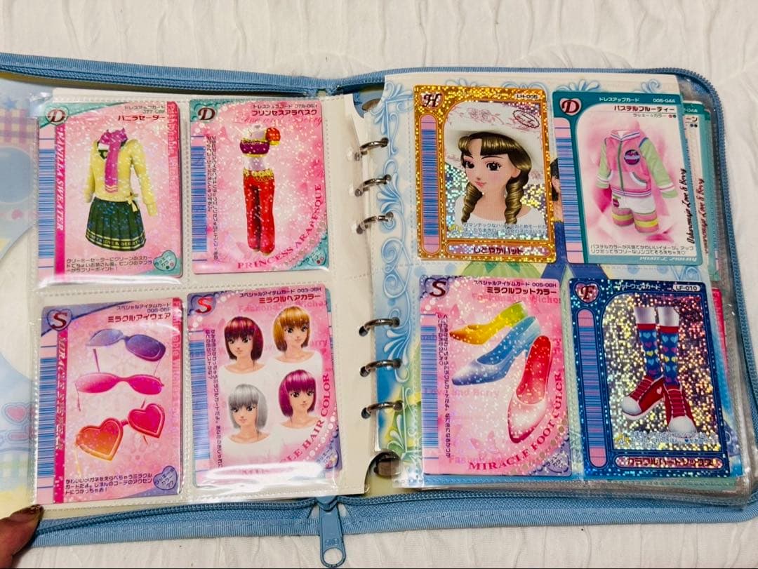 ラブ&ベリー　ホルダー付きカードセット　F