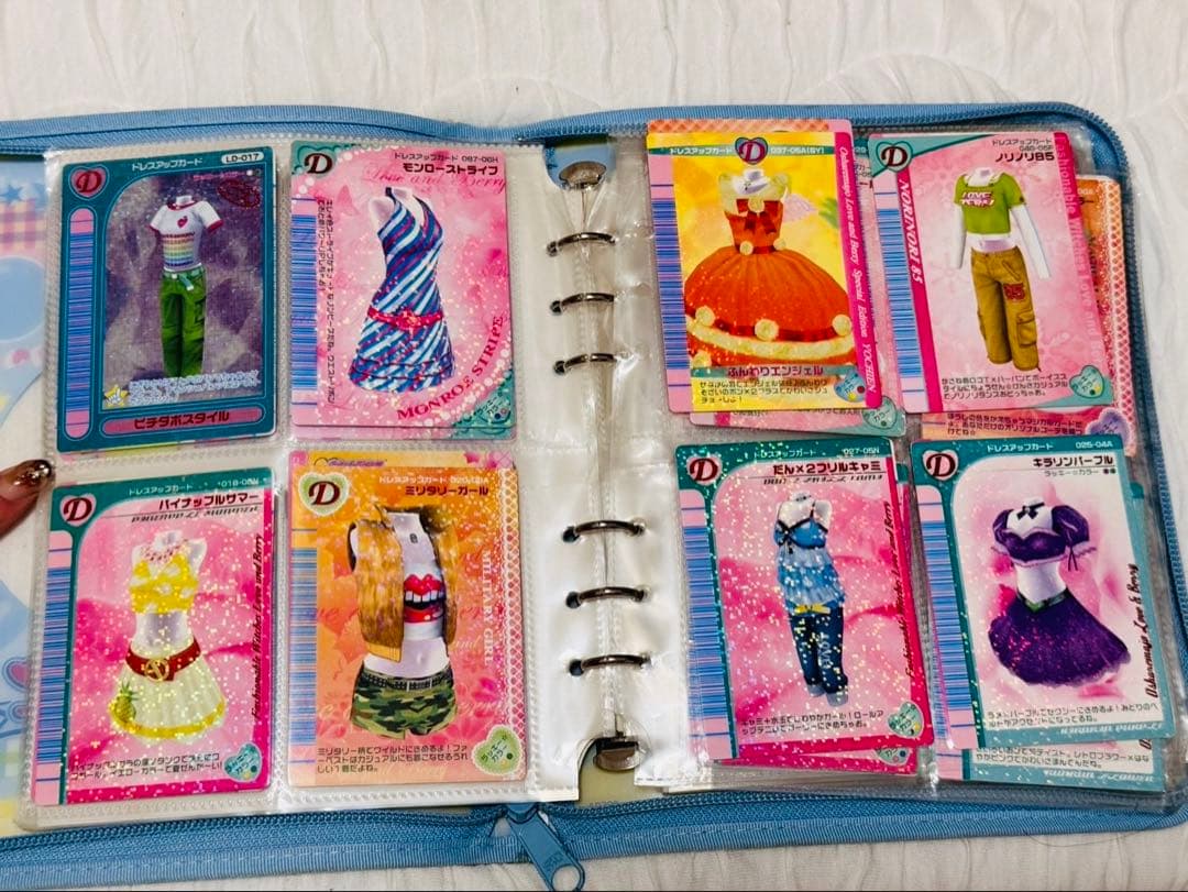 ラブ&ベリー　ホルダー付きカードセット　F