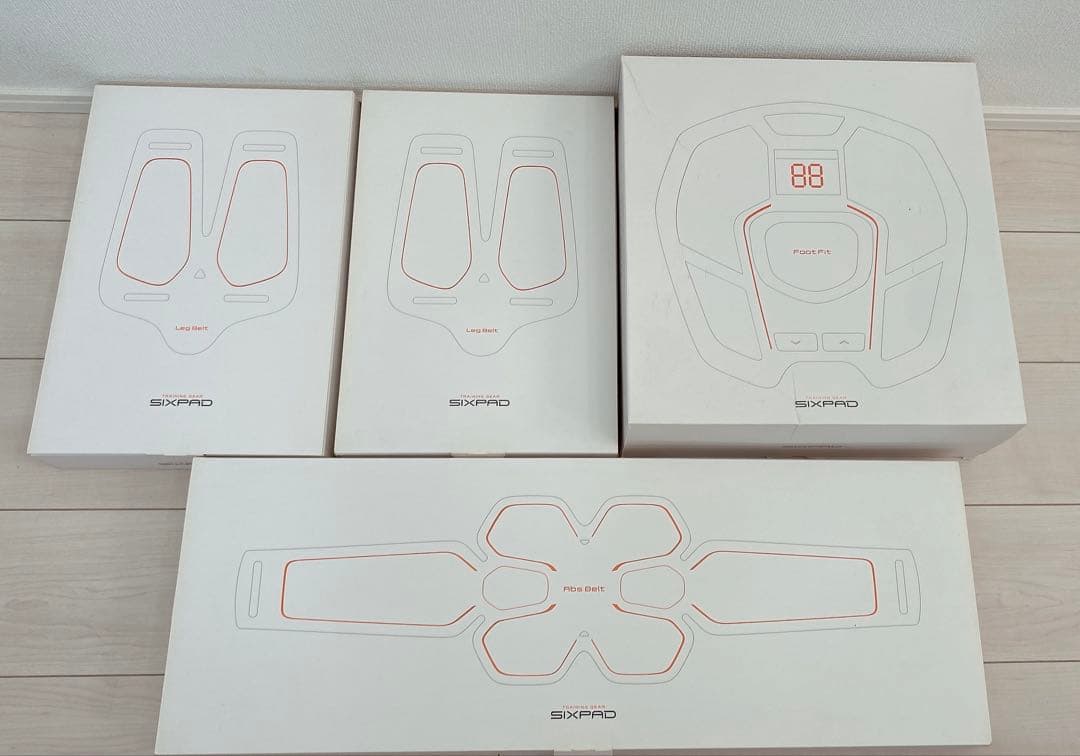 SIXPAD 3点セットジェルシート各5箱