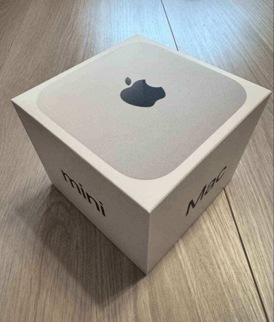 美品M4 Mac mini 16GB 256GBSSD ➕1TBSSD付き!
