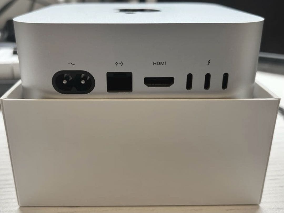 美品M4 Mac mini 16GB 256GBSSD ➕1TBSSD付き!