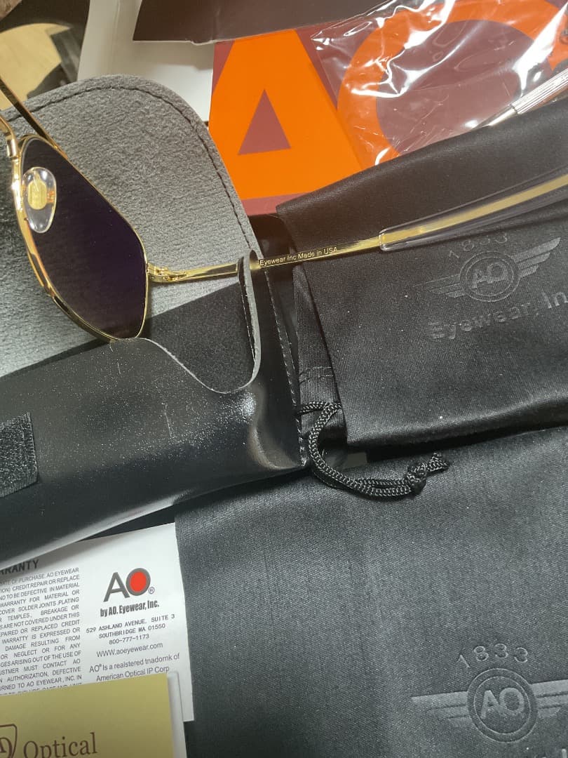 American Optical aviater サングラス　アメリカ製