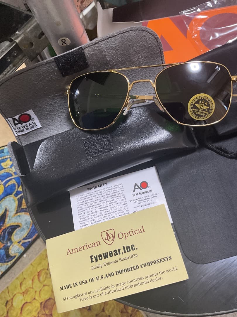 American Optical aviater サングラス　アメリカ製