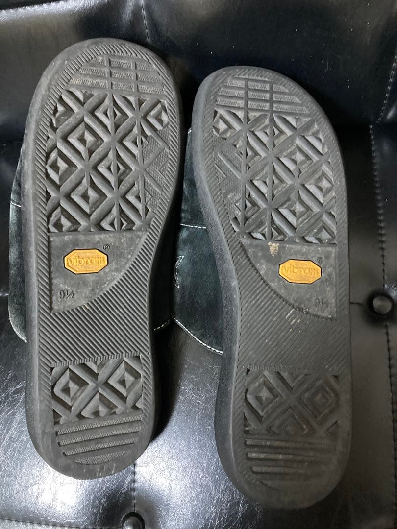 converse adict 28.0ブラック スウェードサンダル ワンスター