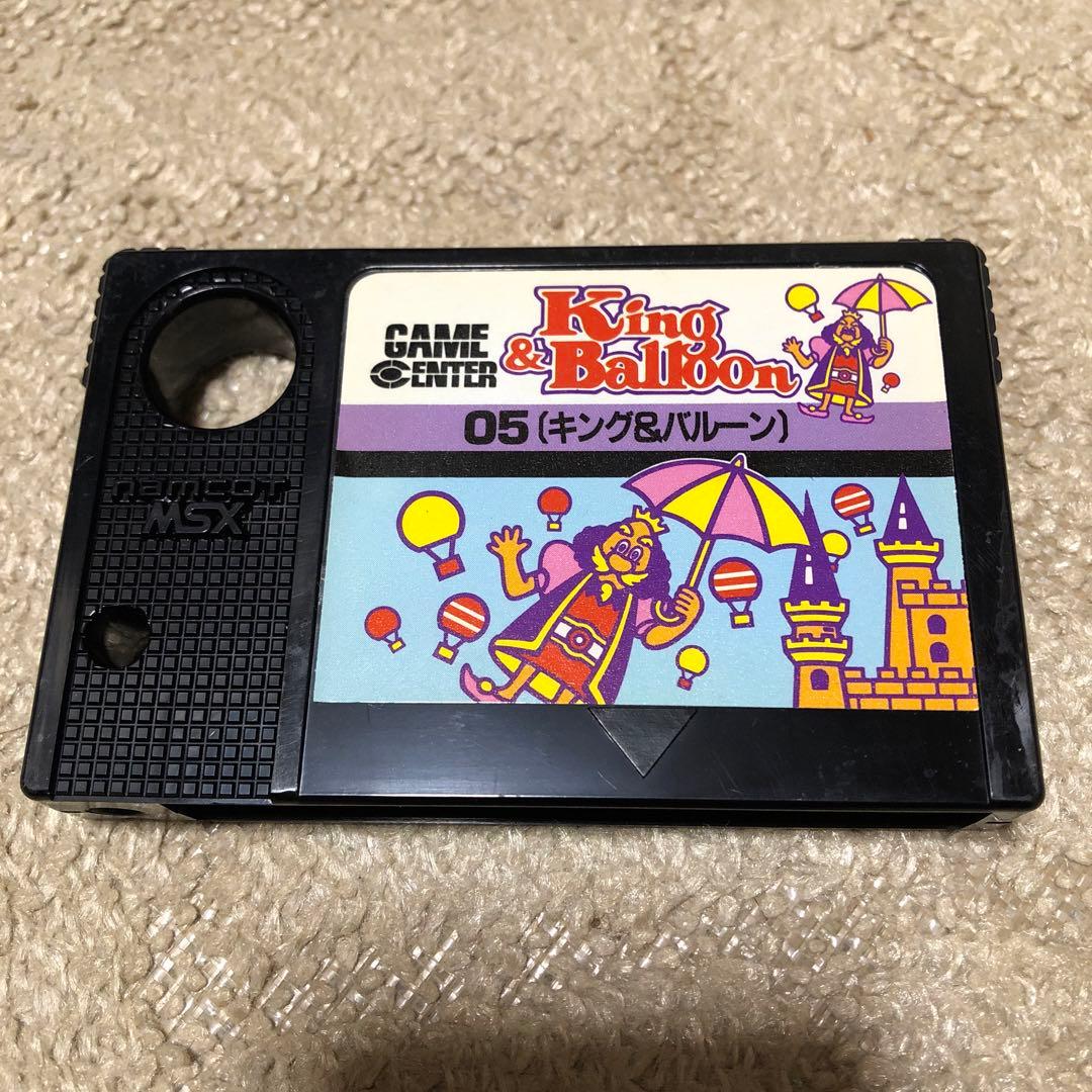 その他 namcot GAME CENTER King&Balloon MSX