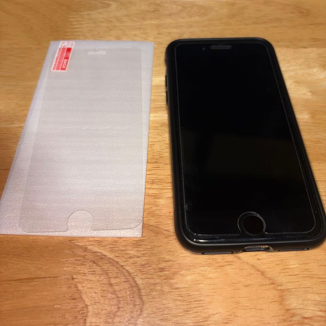 iPhone se2 64g simフリー、カバー、未使用画面保護付き