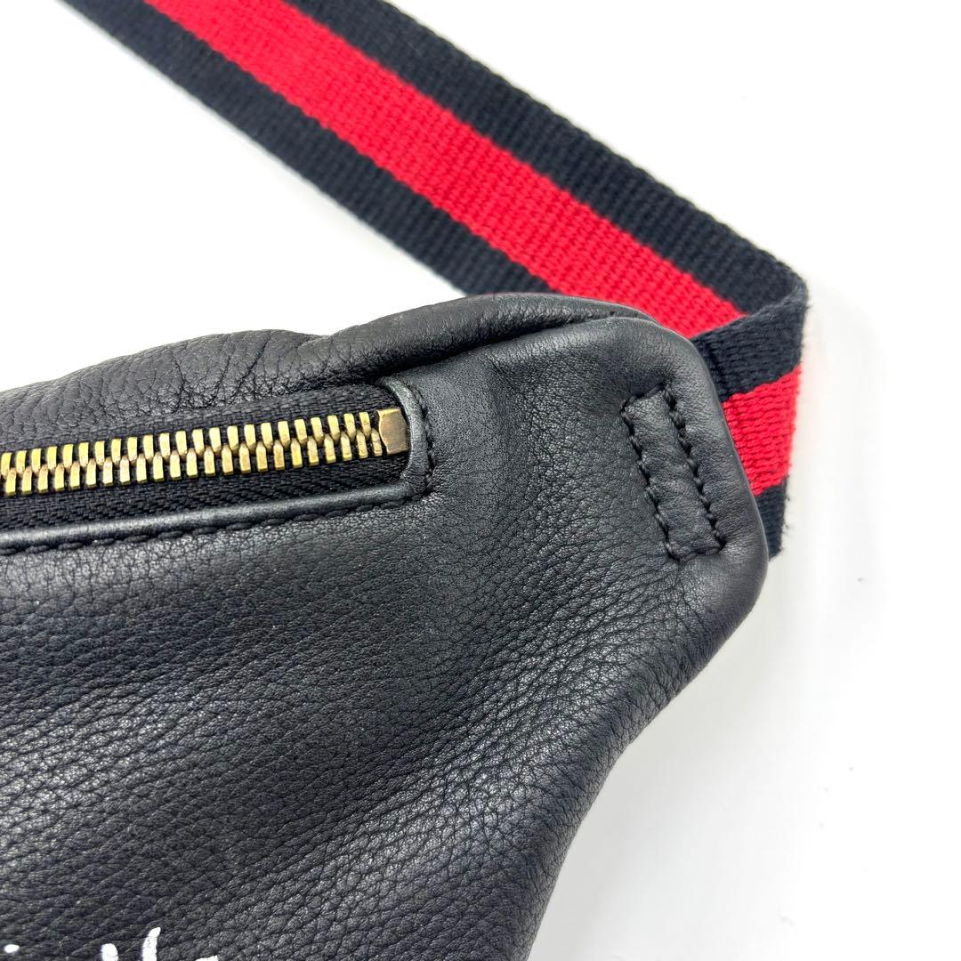 希少 GUCCI グッチ ショルダーバッグ ココキャピタン ウエストポーチ 黒