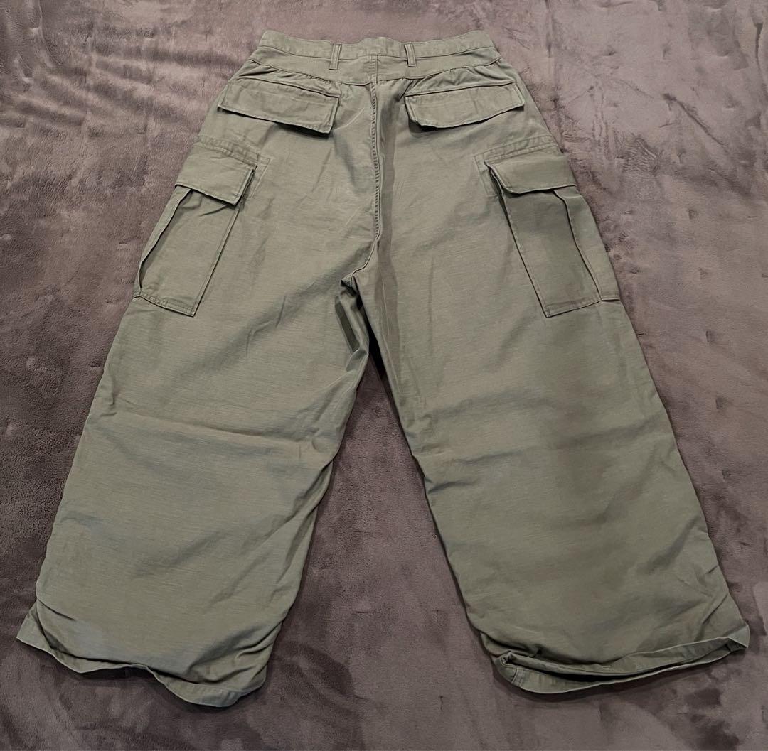 パンツ -refomed \"FRESH MAN WIDE CARGO PANTS\"-