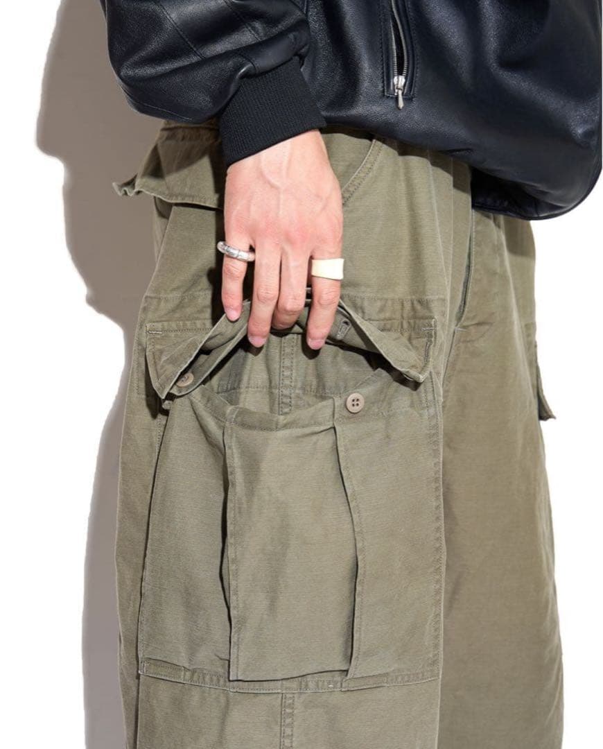 パンツ -refomed \"FRESH MAN WIDE CARGO PANTS\"-