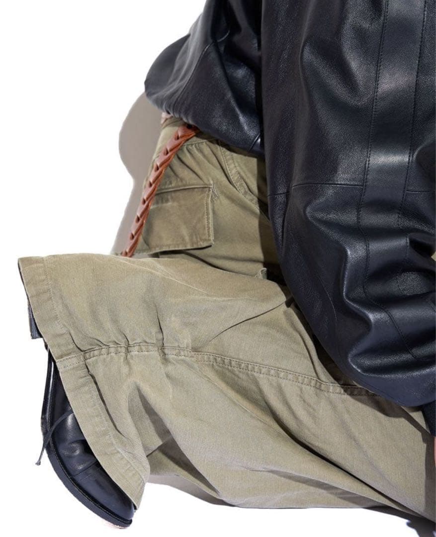パンツ -refomed \"FRESH MAN WIDE CARGO PANTS\"-