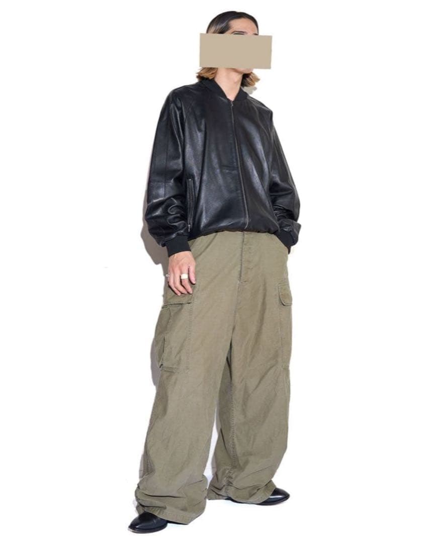 パンツ -refomed \"FRESH MAN WIDE CARGO PANTS\"-