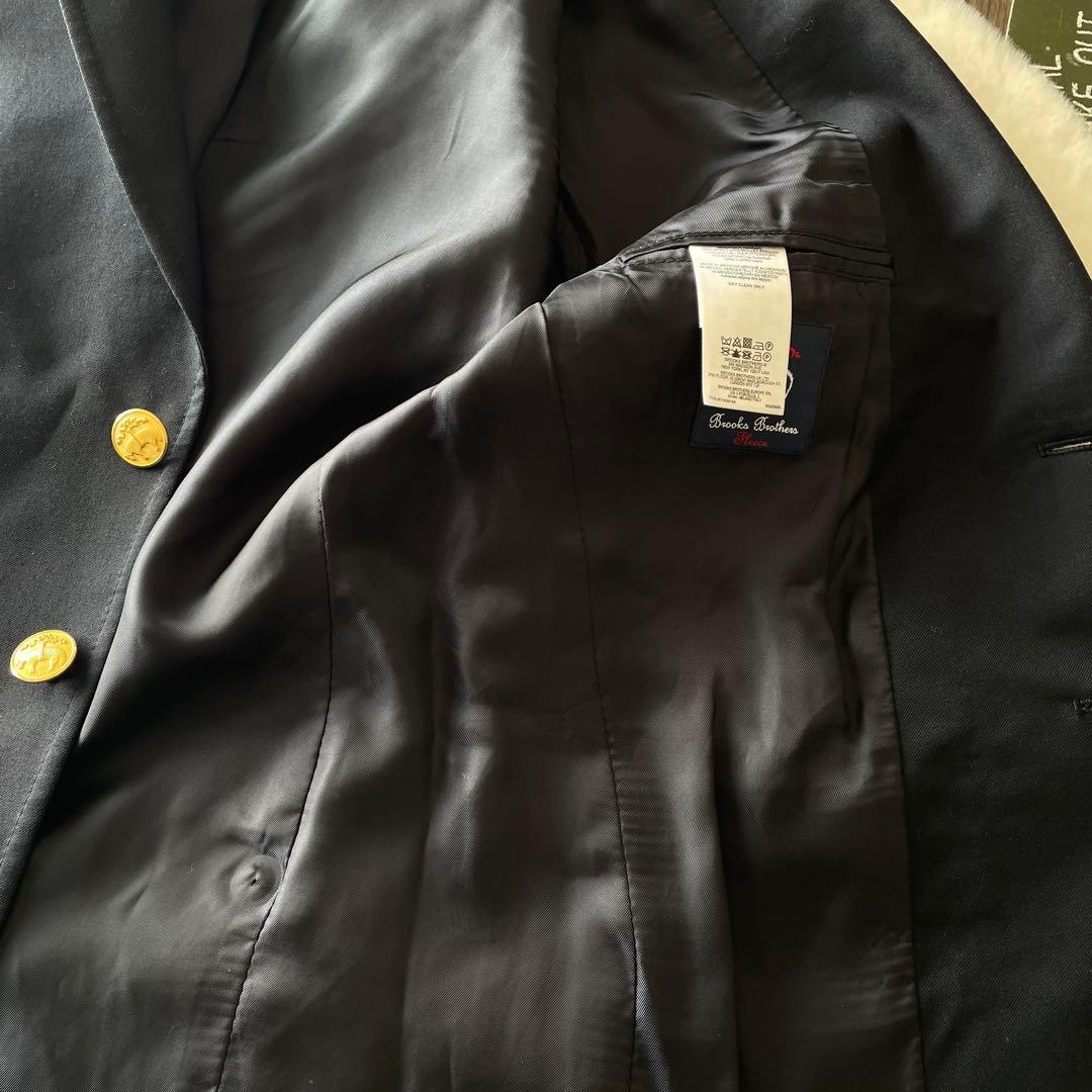 極美品☆ BROOKS BROTHERS 紺ブレ ブレザー 金ボタン BOYS