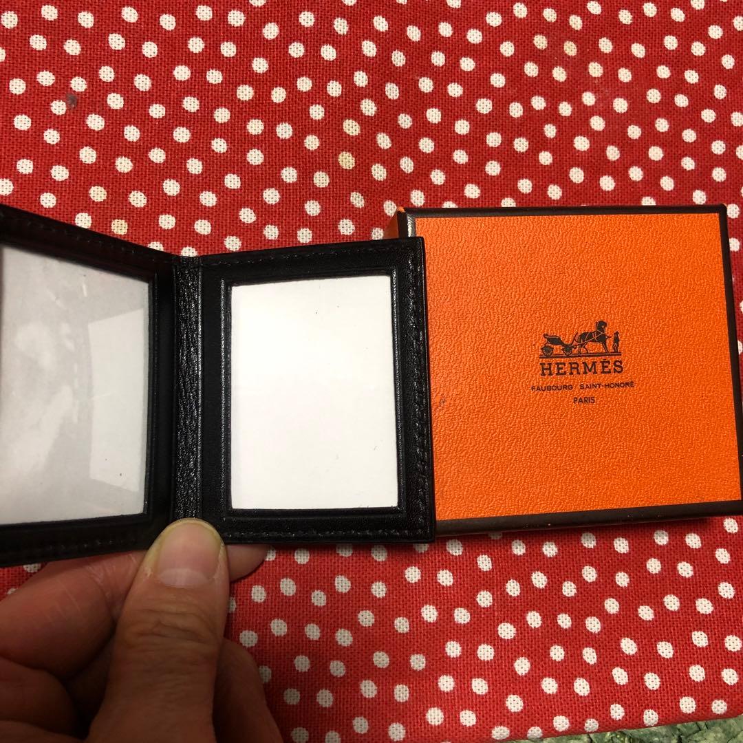 HERMESフォトフレームミニブラック箱付き
