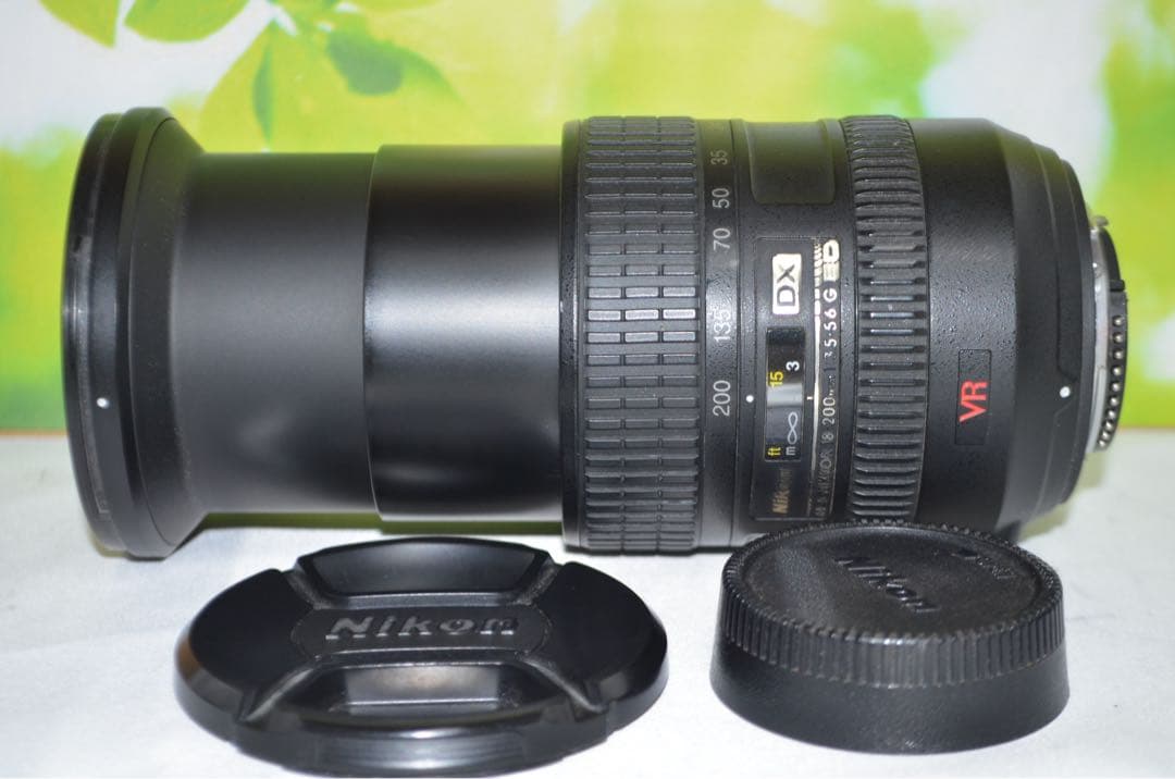 美品 ニコン Nikon AF-S DX 18-200㎜☆近距離から望遠まで！