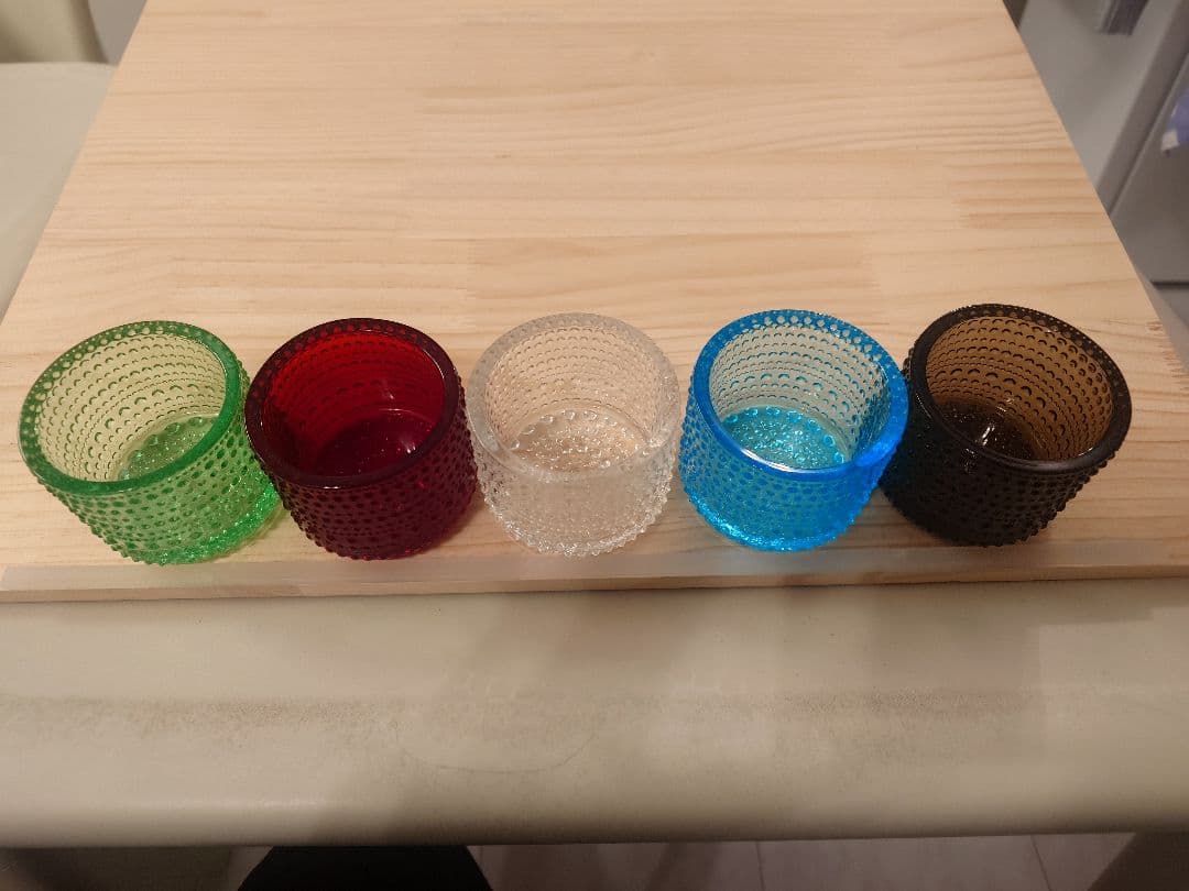 イッタラ　カステヘルミ　キャンドルホルダー　5個セット