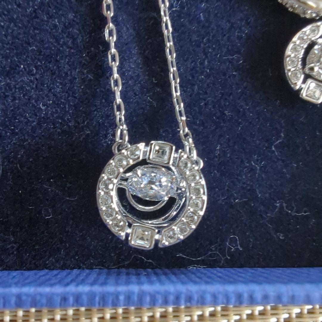 Swarovski ネックレス ピアス セット