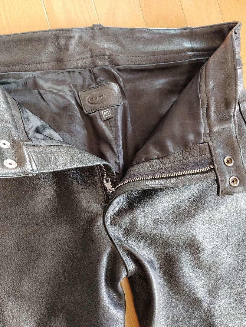 本革パンツ　DEGNER 　ブーツカット　革ズボン