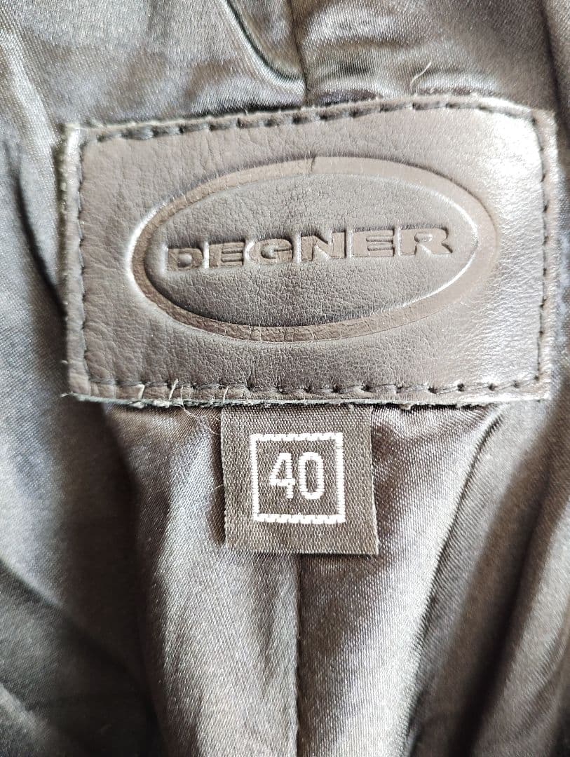 本革パンツ　DEGNER 　ブーツカット　革ズボン