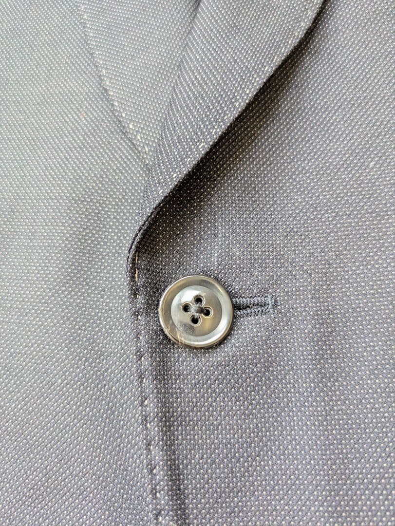 ✨希少✨ ポールスミス 裏地総柄 ステッチ ネイビー　水玉