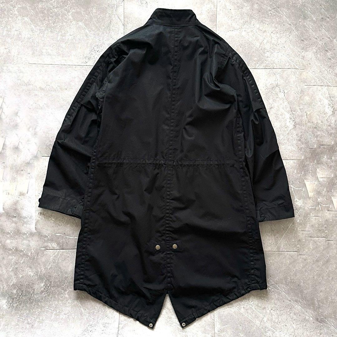 m's braque エムズブラック スタンドカラー モッズコート サイズS