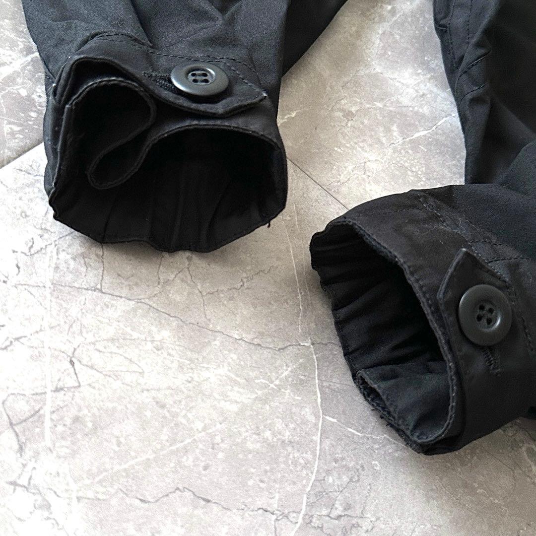 m's braque エムズブラック スタンドカラー モッズコート サイズS