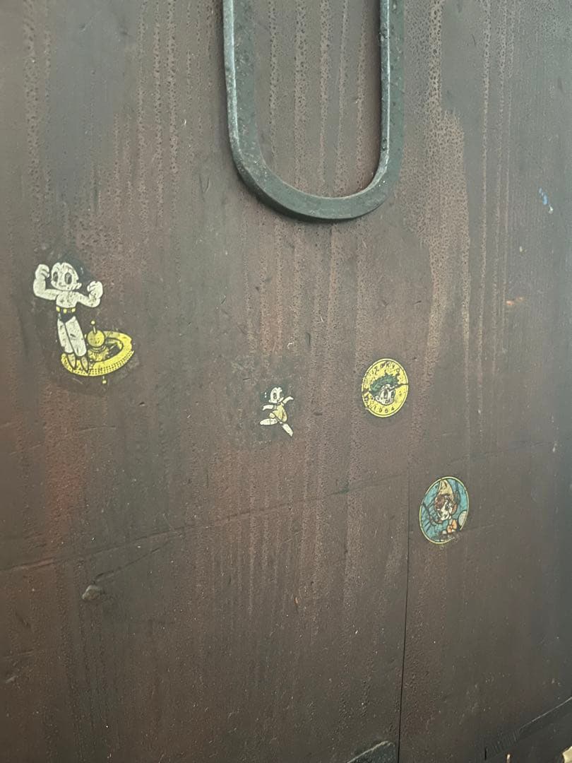 和箪笥 昭和レトロ 当時物 インテリア 年代物 鉄金具 アンティーク ビンテージ