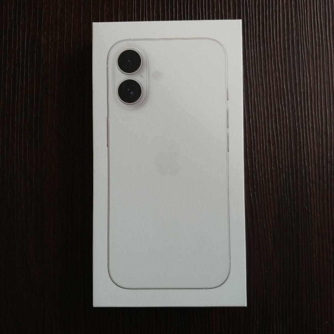 Apple iphone16 白 128GB 新品未使用