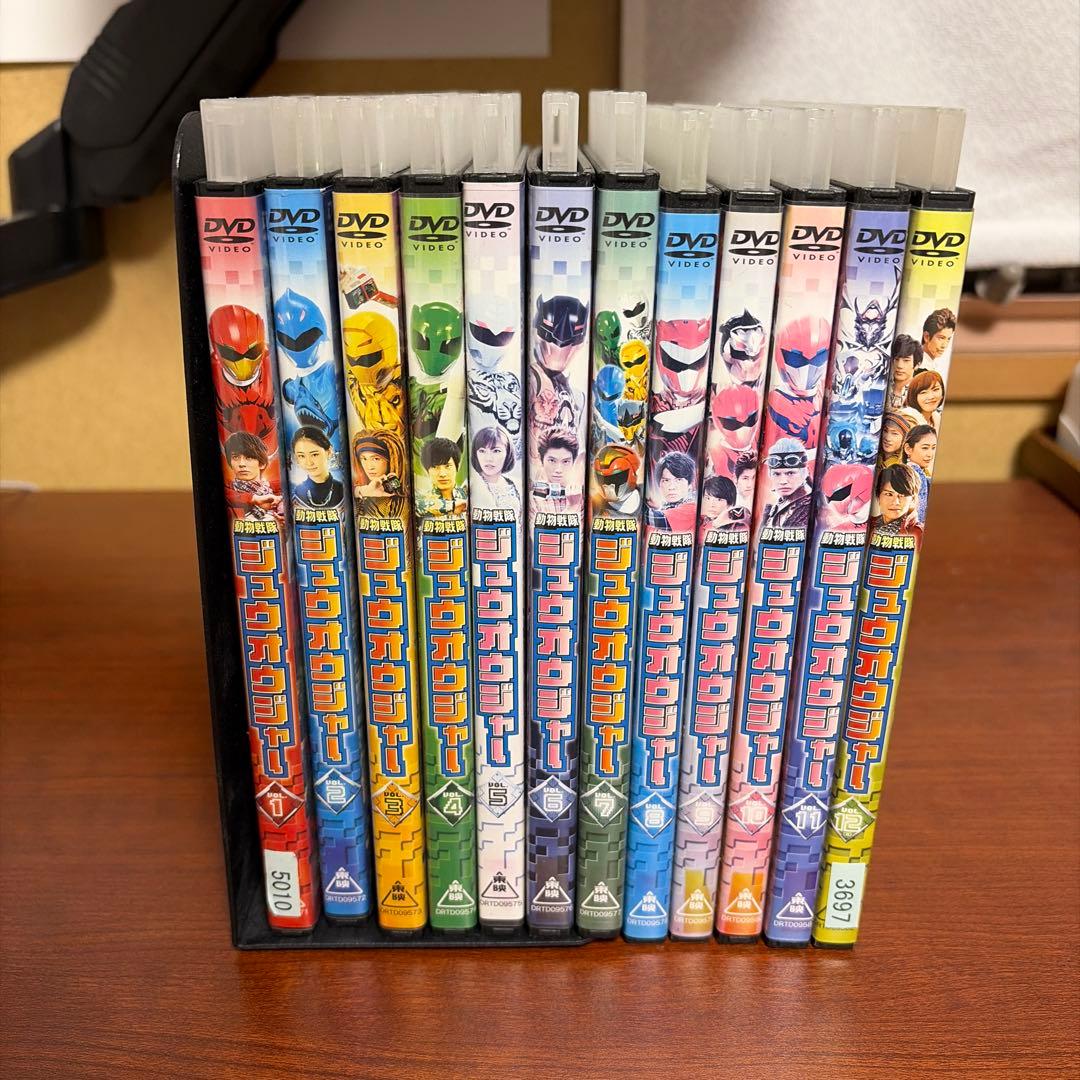 レンタルアップ 動物戦隊ジュウオウジャー DVD　全巻セット