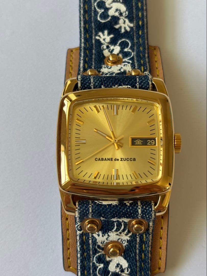 【希少】CABANEdeZUCCa×ミッキーマウス/腕時計 SEIKO