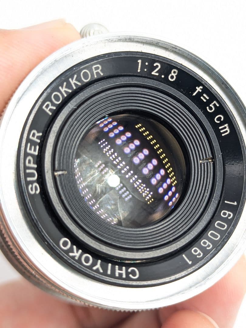実用品！CHIYOKO SUPER ROKKOR 5cm F2.8 L39