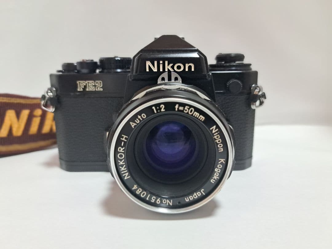 【完動品】Nikon FE2 一眼レフカメラ NIKKOR-H f2 50mm