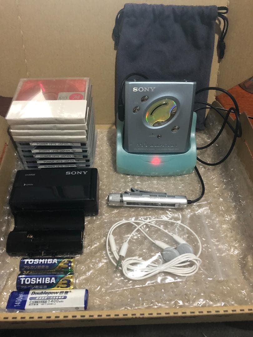 SONY MZ-E505(L) 動作良好♬ MDLP対応 付属品多数