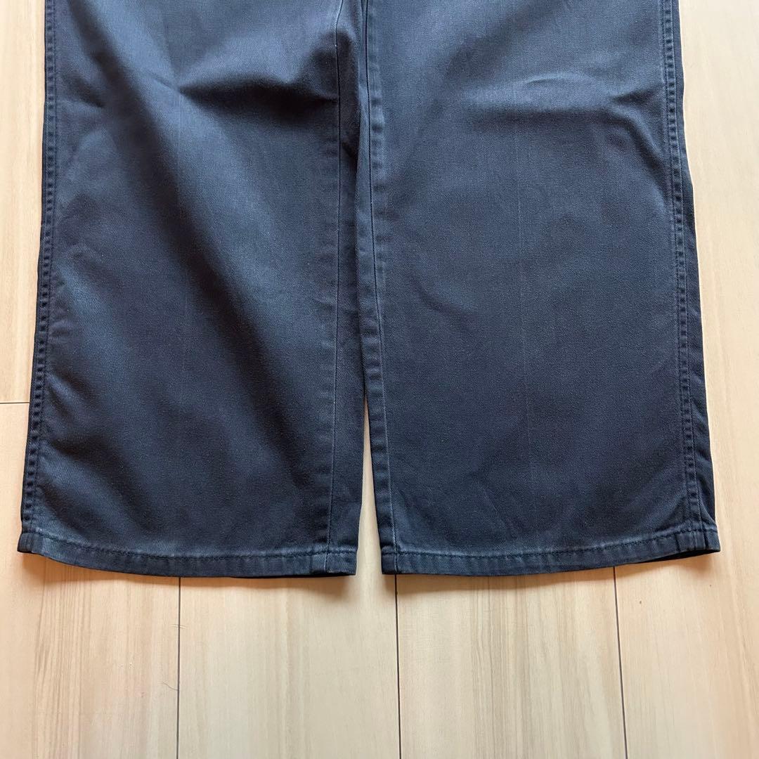 -90s ポロバイラルフローレン ポロチノ USA製 ネイビー 実寸32×31