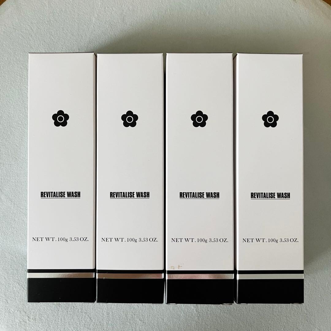 【新品未開封】マリークワント リバイタライズ ウォッシュ<洗顔料> 100g×4