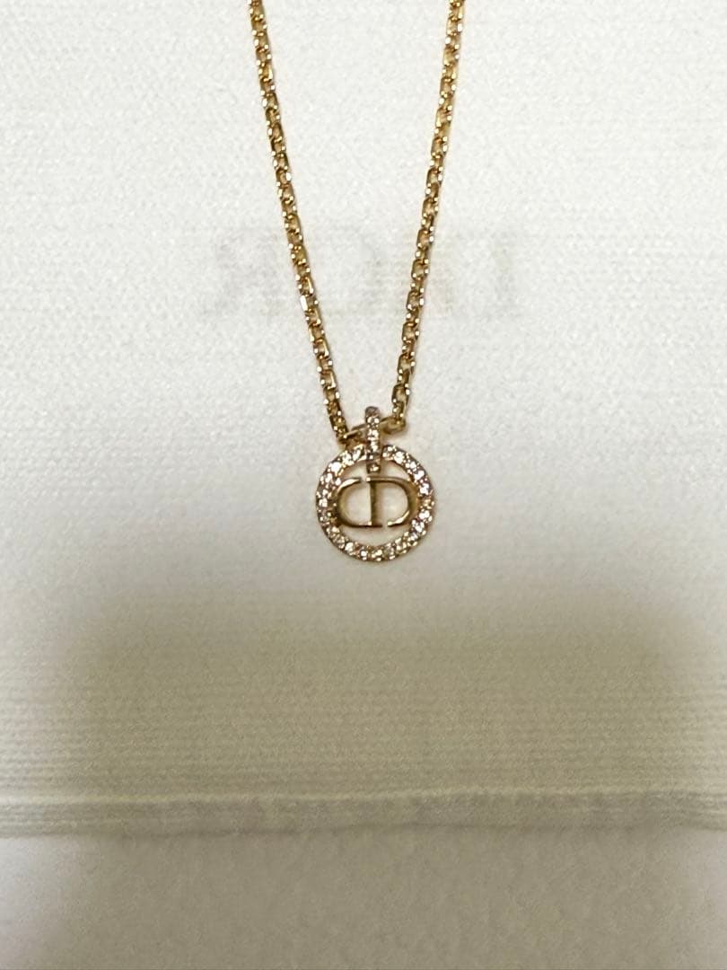 【hika】Dior ネックレス　ゴールド