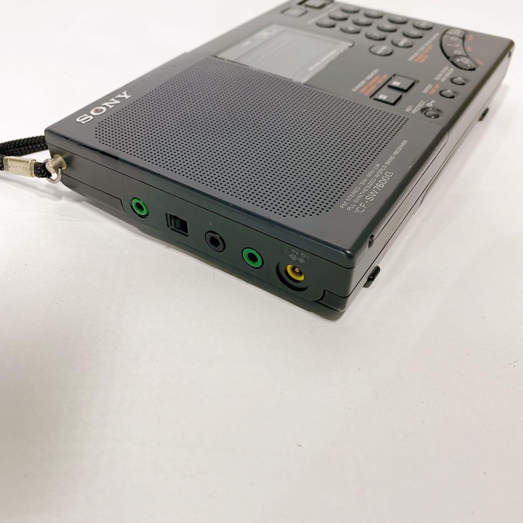 sony ICF-SW7600G シンセサイザーレシーバー　ワールド　バンド