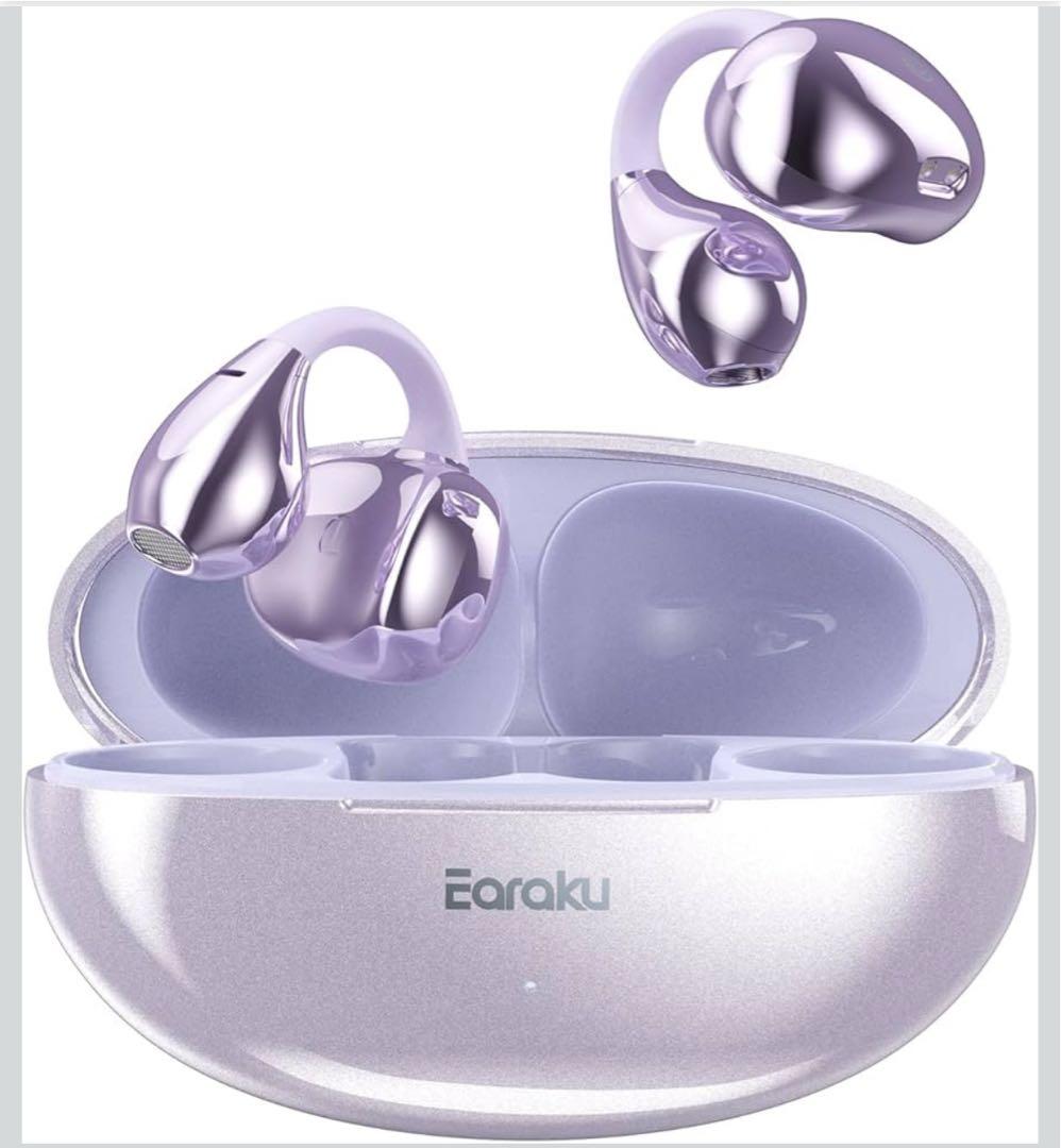 Earaku SoundClip F308 ワイヤレスイヤホン イヤーカフ型