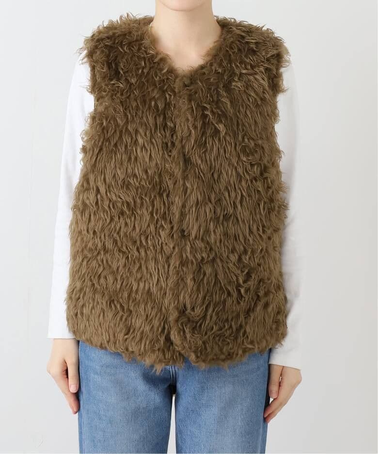 【新品】HARi　REVERSIBLE WORK VEST　ブラウン