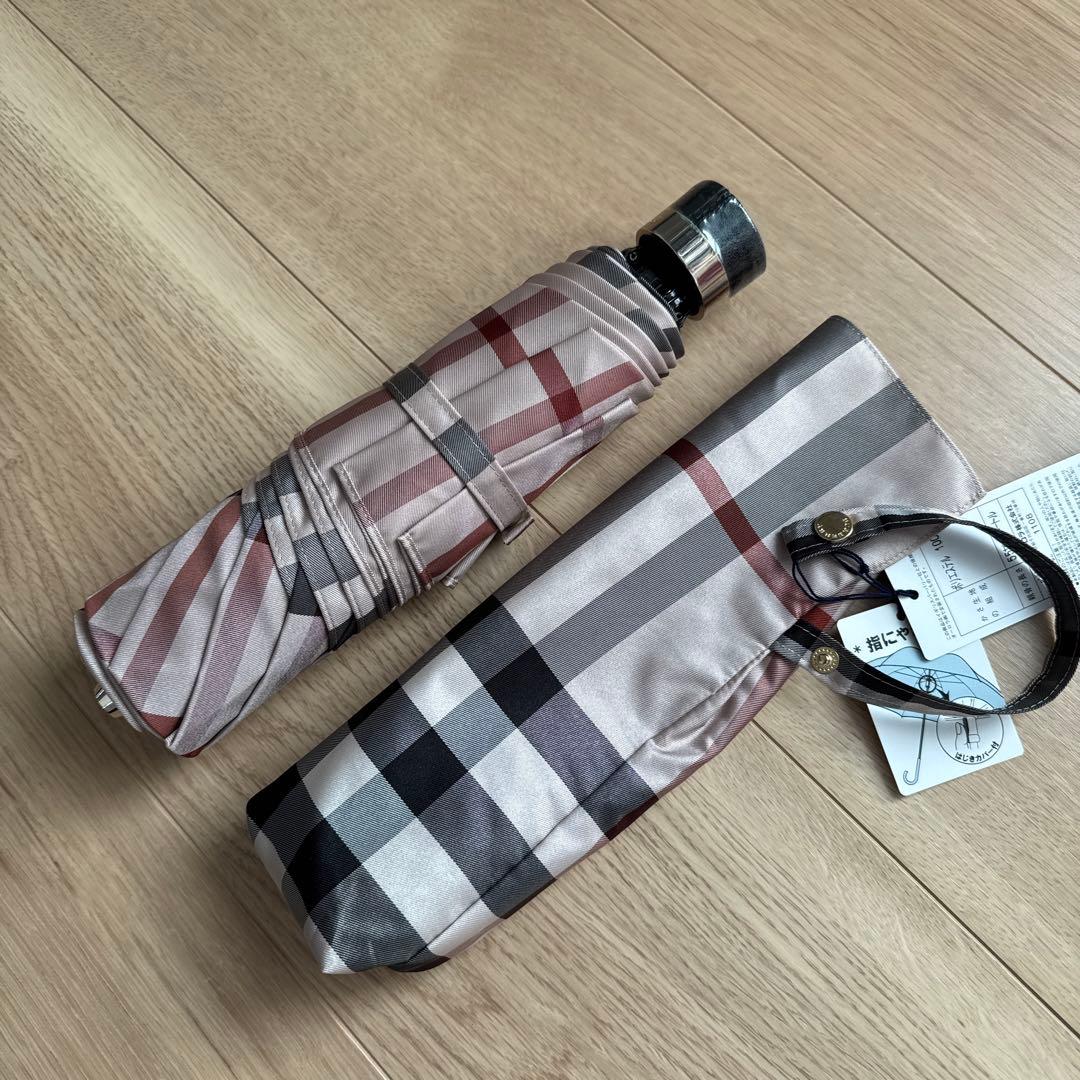 [新品・未使用] バーバリー 折りたたみ傘