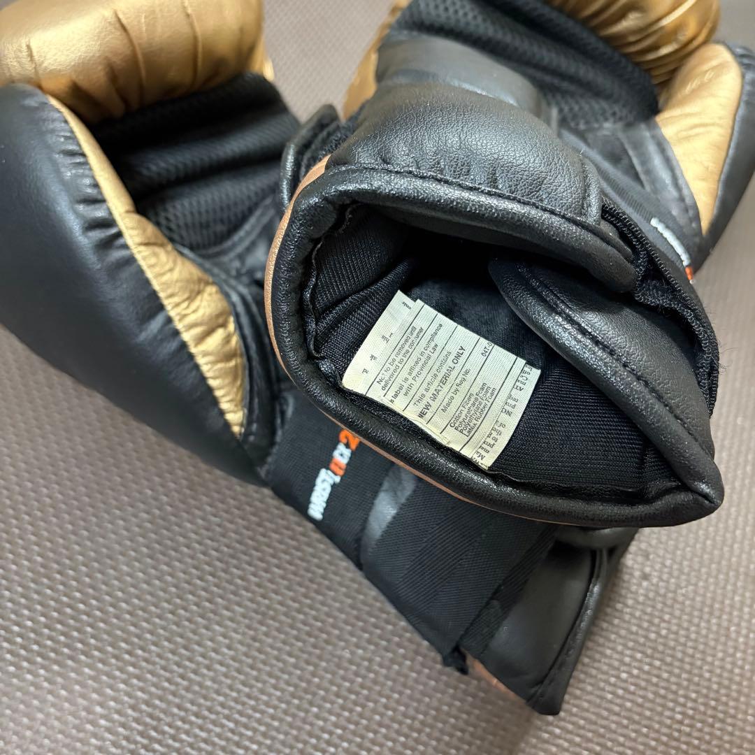 RIZAL EVOLUTION ボクシンググローブ ゴールド/ブラック　14oz