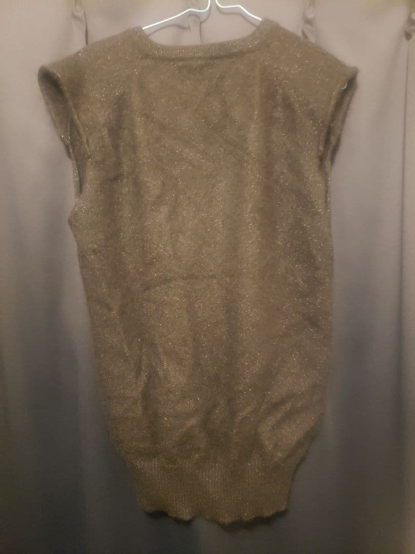 最終価格ナンバーナイン カシミア ニットベスト ロックアイドル期