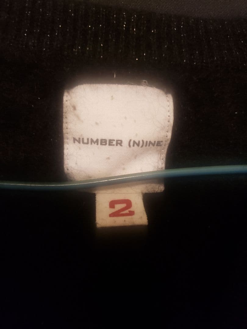 最終価格ナンバーナイン カシミア ニットベスト ロックアイドル期