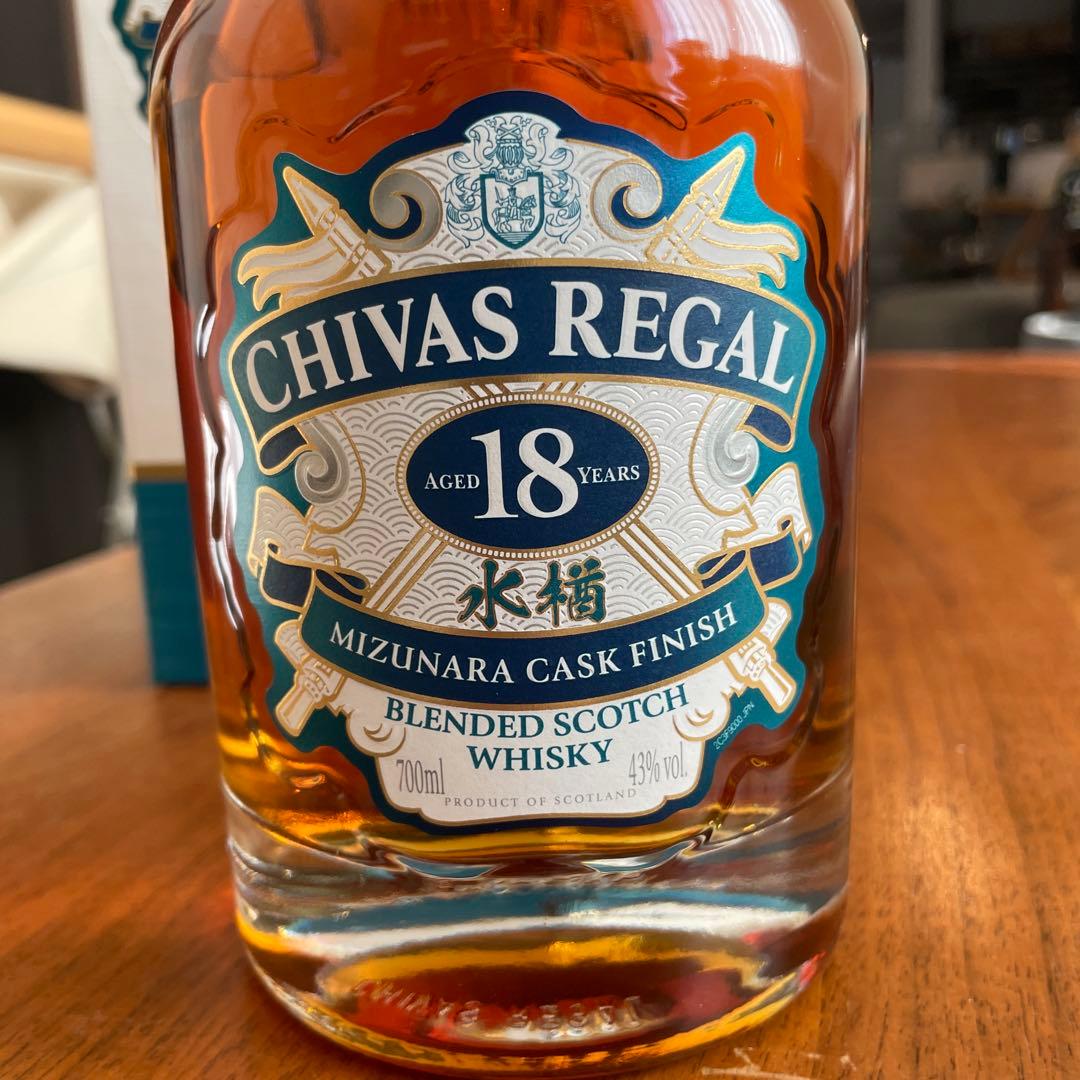 CHIVAS REGAL18年 MizunaraCaskFinish 700ml